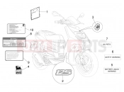 PIAGGIO Typhoon 125 4T 2V (USA) Plates - Emblems
