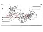 CRANKASE - Piaggio Typhoon 50 (U.S.A.)