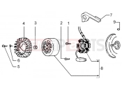 FLYWHEEL MAGNETO - Piaggio Typhoon 50 (U.S.A.)