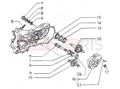 REAR WHEEL SHAFT - Piaggio Typhoon 50 (U.S.A.)
