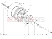 PIAGGIO Typhoon 50 2T Front wheel