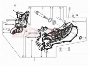 PIAGGIO Typhoon 50 2T (LBMC501) Crankcase