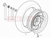 PIAGGIO Typhoon 50 2T (LBMC501) hátsó kerék