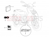 PIAGGIO Typhoon 50 2T (LBMC501) Plates - Emblems