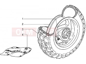 PIAGGIO Typhoon 50 XR 2T Rear wheel