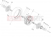Front wheel - Piaggio X10 500 4V I.E. 2012