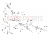 Handlebars - Master cil. - Piaggio X10 500 4V I.E. 2012
