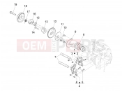 Rocking levers support unit - Piaggio X10 500 4V I.E. 2012