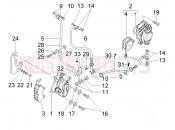 PIAGGIO X8 200 Brakes pipes - Calipers