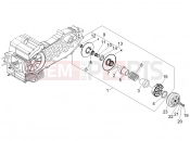 PIAGGIO X8 400 ie Driven pulley