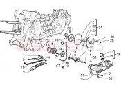 Pump group - Oil pan - Piaggio X9 125