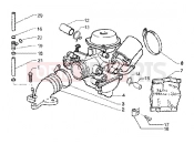 Carburettor - Piaggio X9 125 SL