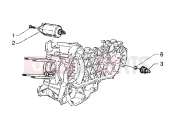 Electric starter - Piaggio X9 125 SL