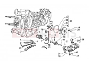 Pump group-oil pan - Piaggio X9 125 SL
