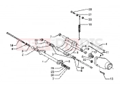 Swinging arm - Piaggio X9 125 SL