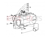Crankcase cooling - Piaggio X9 200