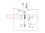 Fork - Piaggio X9 200