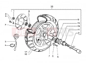 Front wheel - Piaggio X9 200