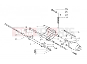Swinging arm - Piaggio X9 200