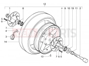PIAGGIO Front wheel