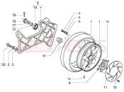 PIAGGIO Rear wheel