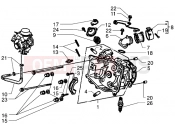 Cylinder head - Piaggio X9 250