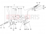 PIAGGIO X9 250 Evolution Handlebars - Master cil.