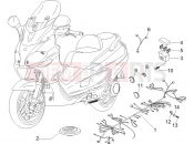 PIAGGIO X9 250 Evolution Main cable harness