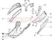 PIAGGIO X9 250 Evolution Side cover - Spoiler