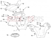 PIAGGIO Handlebars covers
