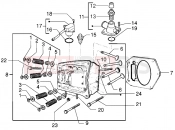 PIAGGIO Head - valves