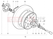 PIAGGIO Front Wheel