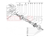 PIAGGIO Driven pulley