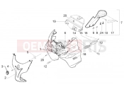 PIAGGIO Shield-Driving mirror