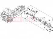 PIAGGIO X9 500 Evolution ABS Driven pulley