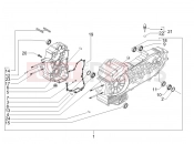 PIAGGIO X9 500 Evolution (USA) Crankcase
