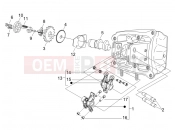 PIAGGIO X9 500 Evolution (USA) Rocking levers support unit