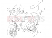 PIAGGIO X9 500 Evolution (USA) bowden