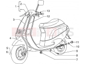 PIAGGIO bowdenek