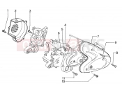 Clutch cover - Piaggio Zip & Zip
