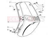 Front shield - Piaggio Zip & Zip
