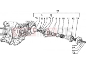 Driven pulley - Piaggio Zip 125 4T