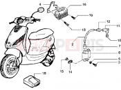 Electrical device - Piaggio Zip 125 4T