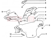 Handlebar covers - Piaggio Zip 125 4T