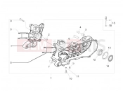 Crankcase - Piaggio Zip 50 2T 2009