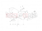 Silencer - Piaggio Zip 50 2T 2009