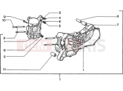 PIAGGIO Zip 50 4T Crankase