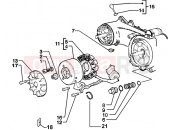 PIAGGIO Zip 50 4T Flywheel magneto