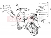 PIAGGIO Zip 50 4T Front and rear blinker