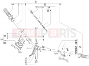 Handlebars - Master cil. - Piaggio Zip 50 4T 2006